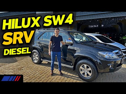 AVALIAÇÃO TOYOTA HILUX SW4 SRV 4x4 DIESEL o Melhor SUV e mais DESEJADO e VALORIZADO do mercado