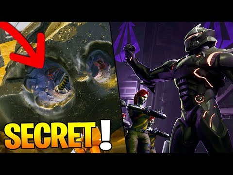 L'INTÉRIEUR DE LA MÉTÉORITE ! SECRET SAISON 4 sur Fortnite: Battle Royale