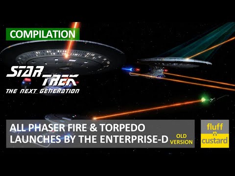 Thumbnail for All Phaser Fire & Torpedo Launches By The Enterprise-D • Star Trek TNG • Compilation