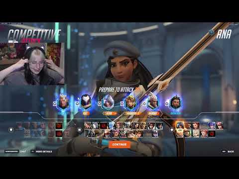 Aspen Ana + Juno Overwatch 2 Season 17 Top 500 Gameplay