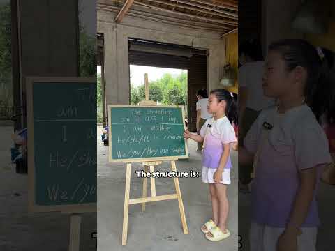 Present Continuous #englishfuns #yutian #EnglishLearning #LearnEnglish #ESL #TEFL #TESOL