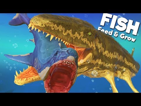 Thumbnail for *NEW* PREHISTORIC PROGNATHODON IS THE ULTIMATE PREDATOR! | Feed and Grow Fish