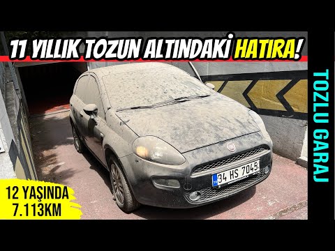 TOZLU GARAJ | 7.191km Fiat Punto&apos;ya 11 Yılın Ardından Detaylı Temizlik