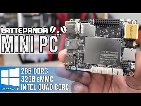 LattePanda - O Mini PC que vem com Windows 10 Home pré-instalado! (2GB RAM, 32GB eMMC, CPU Intel)