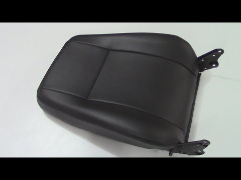 A basic backrest cushion cover - Car upholstery for beginners (2/3)
