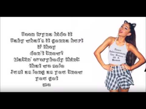 Ariana Grande - Side To Side (Clean) Feat. Nicki Minaj (Lyrics On Screen)