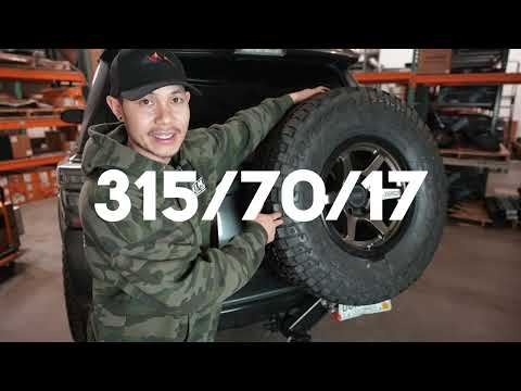 A ROCK Solid Hitch-Mounted Tire Carrier for the 5th gen 4Runner!