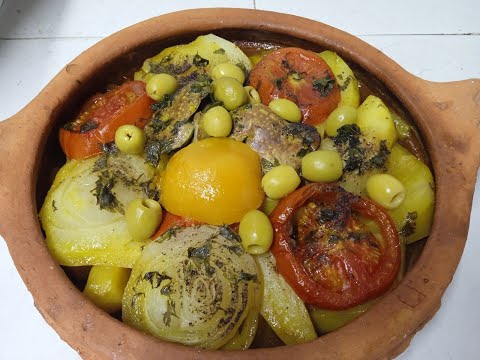 طاجين أجنحة الدجاج بالزيتون مدغمر كيشهي????و سهل تحضير