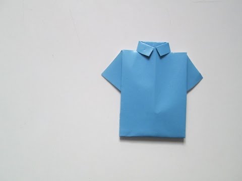 Thumbnail for Origami ~ Comment faire une chemise avec du papier coloré