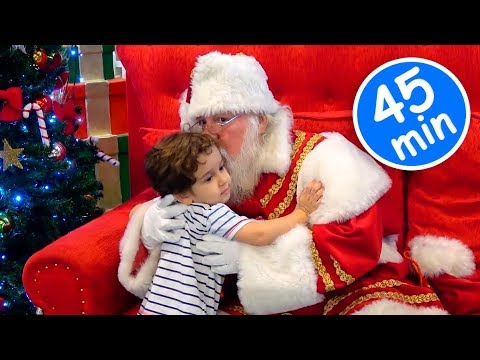 Especial de Natal com PAPAI NOEL e Crianças Paulinho e Toquinho - 45 MIN de Vídeo para Crianças