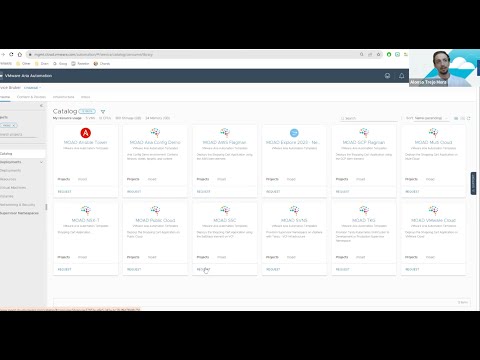 Thumbnail for Aria Automation 8 - Self-Service and Infra-as-Code with VMware
