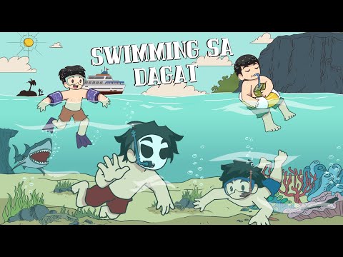 Thumbnail for Swimming sa DAGAT | Pinoy Animation