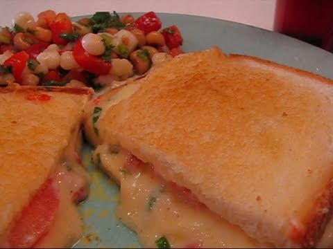 Betty's Jazzed-Up Grilled Pimiento Cheese Sandwiches