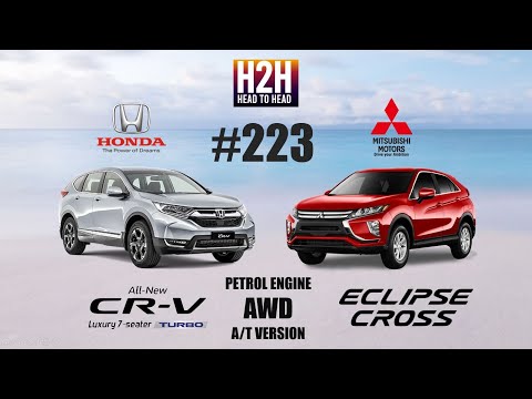 NEW H2H #223 Mitsubishi ECLIPSE CROSS vs Honda CR-V Turbo