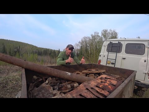 УДАЧНЫЙ МЕТАЛЛАКОП! ВЫКАПЫВАЮ ИЗ ЗЕМЛИ ТРАКИ ,КАТКИ И ВСЕ ВОЗМОЖНЫЕ ЗАПЧАСТИ ОТ ТРАКТОРА  ДТ-75!