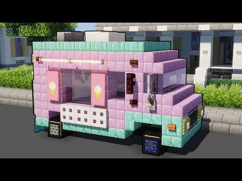 Ice Cream Truck | Minecraft Vehicle Tutorial