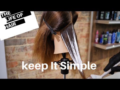 Thumbnail for Easy Quick Freehand Balayage With Freehand Money Piece