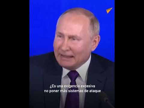 Vladimir Putin: “Deberían haber tratado a Rusia como un aliado. Ha sido al revés”
