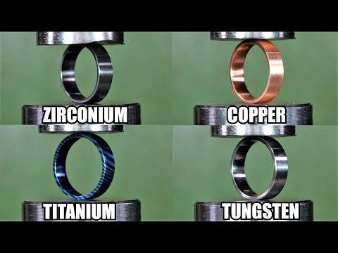 Thumbnail for How Strong Is Tungsten Ring? Hydraulic Press Test!