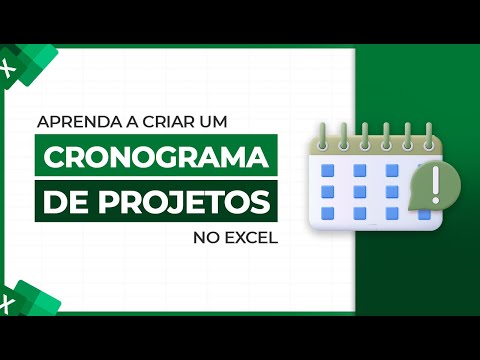 Aprenda a Criar um Cronograma de Projeto Automático no Excel