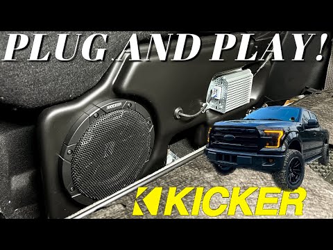2015+ Ford F150 Kicker Subwoofer Install - SOUNDS AMAZING!