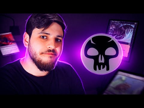 Todos os meus CARDS PRETOS de Magic: The Gathering! ????