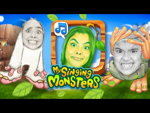 VIRAMOS MONSTRINHOS CANTORES NESSE JOGO! (My Singing Monsters) #soporcausa