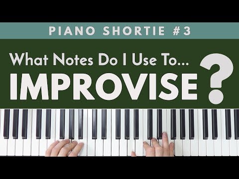 What Notes Should I Use To Start Improvising?