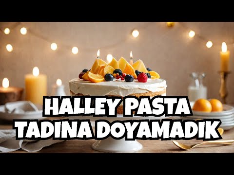 HALLEYLİ PASTA YAPTIK TADINA DOYAMADIK-Halley Pasta Tarifi Nasıl Yapılır- Full+Full Pratik