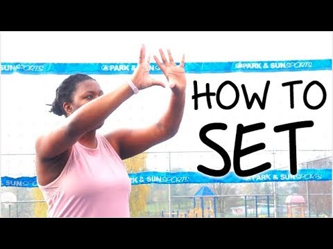 How To SET a Volleyball For BEGINNERS!