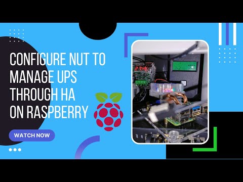 Configure the NUT to manage a UPS through the Home Assistant as a Docker container on a Raspberry Pi