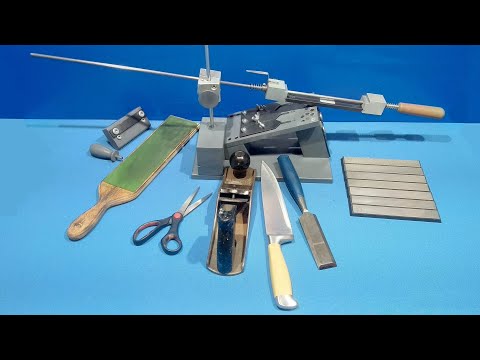 Точилка для НОЖЕЙ, НОЖНИЦ, СТАМЕСОК, НОЖЕЙ для ручных и электрических рубанков.