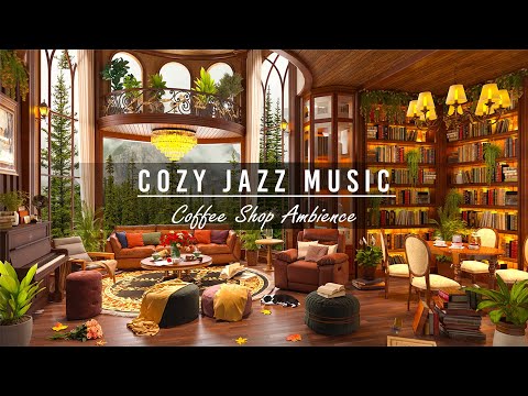 Thumbnail for Relaxing Jazz Music for Stress Relief ☕ Cozy Coffee Shop Ambience - Soothing Jazz Instrumental Music