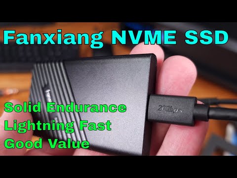 Thumbnail for Fanxiang External NVMe SSD Review