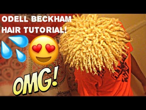 HOW TO GET HAIR LIKE ODELL BECKHAM JR! | EASY CURLY HAIR ROUTINE!