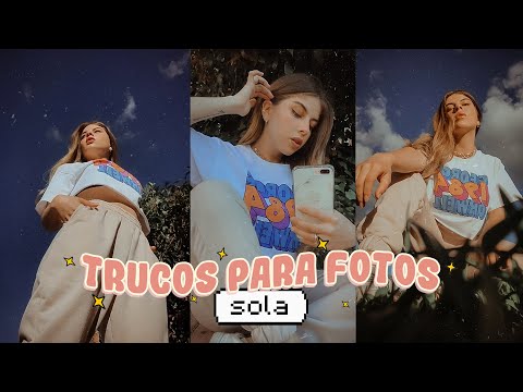 Thumbnail for ???? TRUCOS para hacerte FOTOS SOLA| Camila Dust
