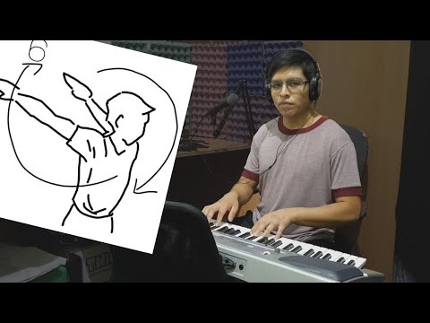 Rutina de calentamiento en casa con piano antes de entrenar