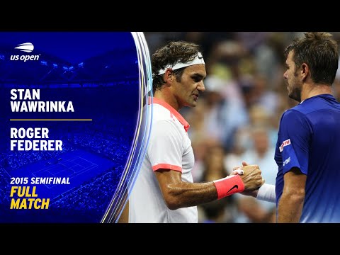 Thumbnail for Stan Wawrinka vs. Roger Federer Full Match | 2015 US Open Semifinal