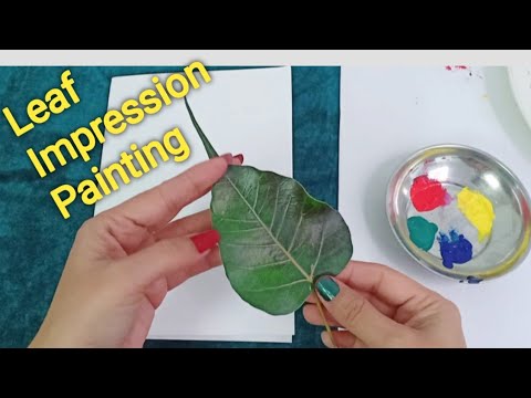 Thumbnail for Leaf Impression Painting Tutorial / DIY Leaf Printing - Shamina's DIY