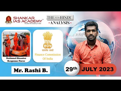 The Hindu Daily News Analysis || 29th July 2023 || UPSC Current Affairs || Mains &amp; Prelims &apos;23