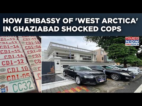 Embassy Of 'West Arctica' In Ghaziabad? 'MEA Stamps', Luxury Cars, 'UN Docs'...UP STF Found This