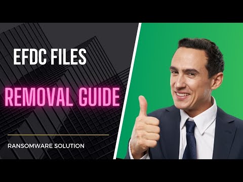 Thumbnail for Efdc Virus Solution | [.efdc] Files Recovery | Efdc Ransomware Removal Guide