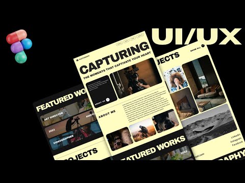 Figma Tutorial: Build a Professional Photography Website from Scratch
