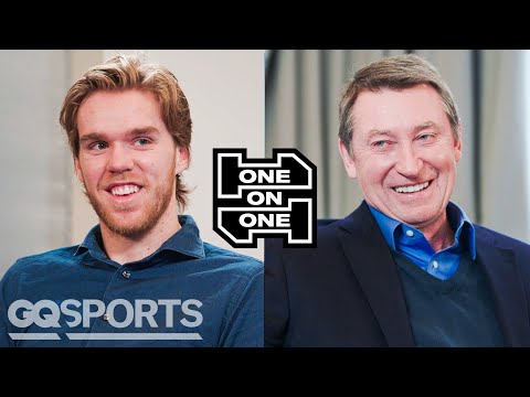Wayne Gretzky and Connor McDavid Have an Epic Conversation | One-on-One | GQ Sports