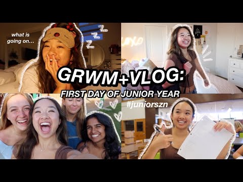 GRWM+VLOG: FIRST DAY OF JUNIOR YEAR