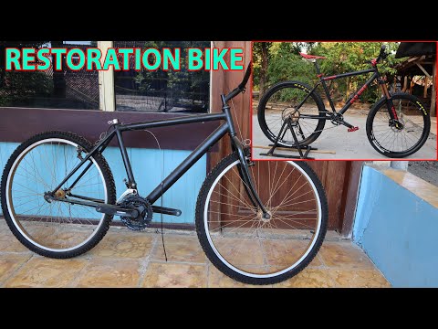 RESTORATION OLD BIKE with FULL UPGRADE