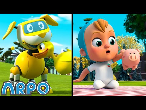 Petbot Plays Ruff!! | ARPO the Robot - Full Episodes | Season 5 - Episode 31