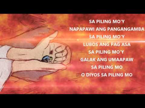 HINDI NA LALAYO  (Lyrics Video )Composed By Rev. Joey Crisostomo)