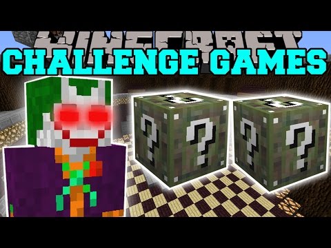 Thumbnail for Minecraft: THE JOKER CHALLENGE GAMES - Lucky Block Mod - Modded Mini-Game