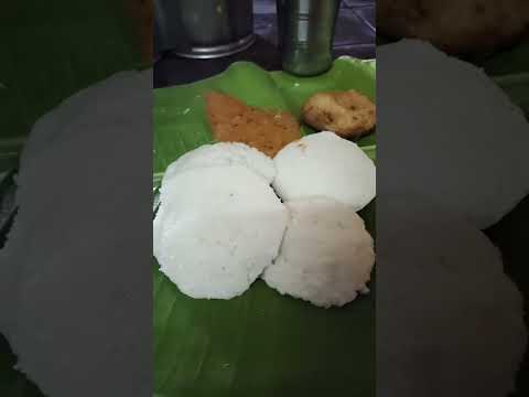 Idly chutney sambar vadai #idly
